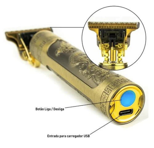 Maquina Profissional para Barba e Cabelo - Pro 3 em 1