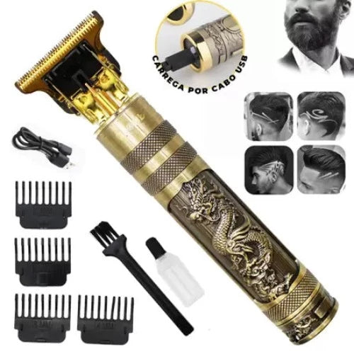 Maquina Profissional para Barba e Cabelo - Pro 3 em 1